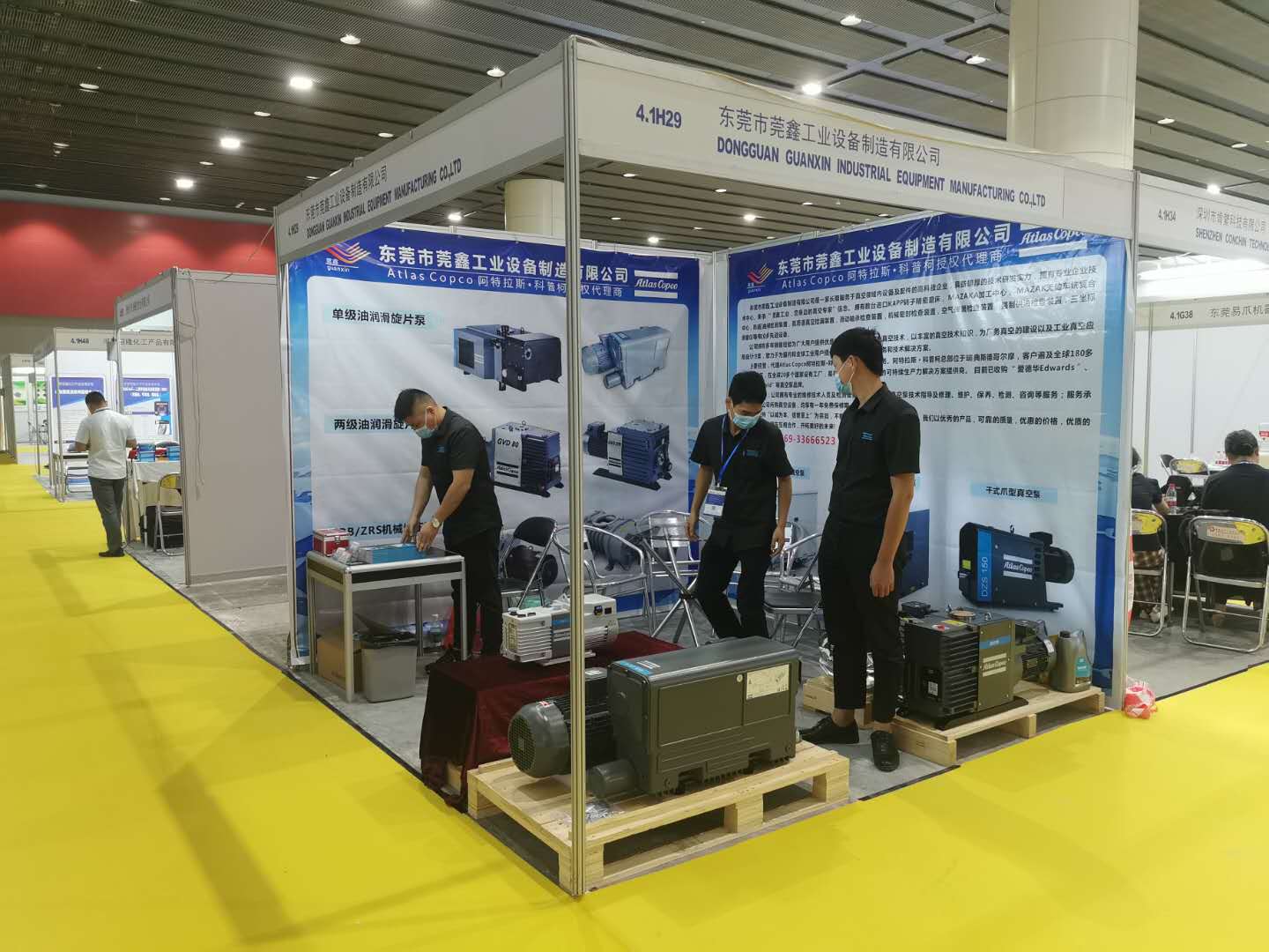 莞鑫工業(yè)參展2020年廣州國際真空鍍膜技術展會現場盛況！